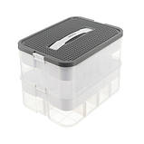 Контейнер для зберігання конструктора - 2 рівневий Kruzzel 25756, фото 3