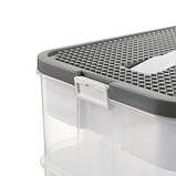 Контейнер для зберігання конструктора - 2 рівневий Kruzzel 25756, фото 4