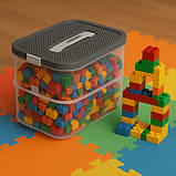 Контейнер для зберігання конструктора - 2 рівневий Kruzzel 25756, фото 8