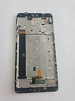 Дисплей б.у. оригінал у рамі для Xiaomi Redmi Note 4