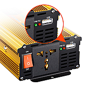 Перетворювач напруги з 12В на 220В потужністю 500 Вт UKC SSK-500W, фото 8