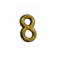 Номерки пластикові, №8, 50*30 мм