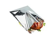 Пакети для гриля 25×35 см, 100 шт — термостійкі одноразові термопакети для шашлику, барбекю, HoReCa