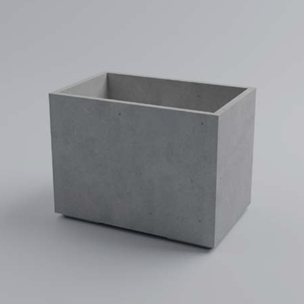 Вазон бетонний Емілі 60x80x50 см, вуличний садовий, фото 2