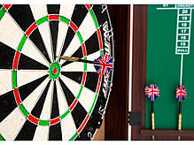Дартс з кабінетом мішень 45см сизаль Winmax King 6 дротиків, фото 4