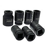 Набір ударних головок 1" 17-41 мм Falon-Tech FT1088, фото 3