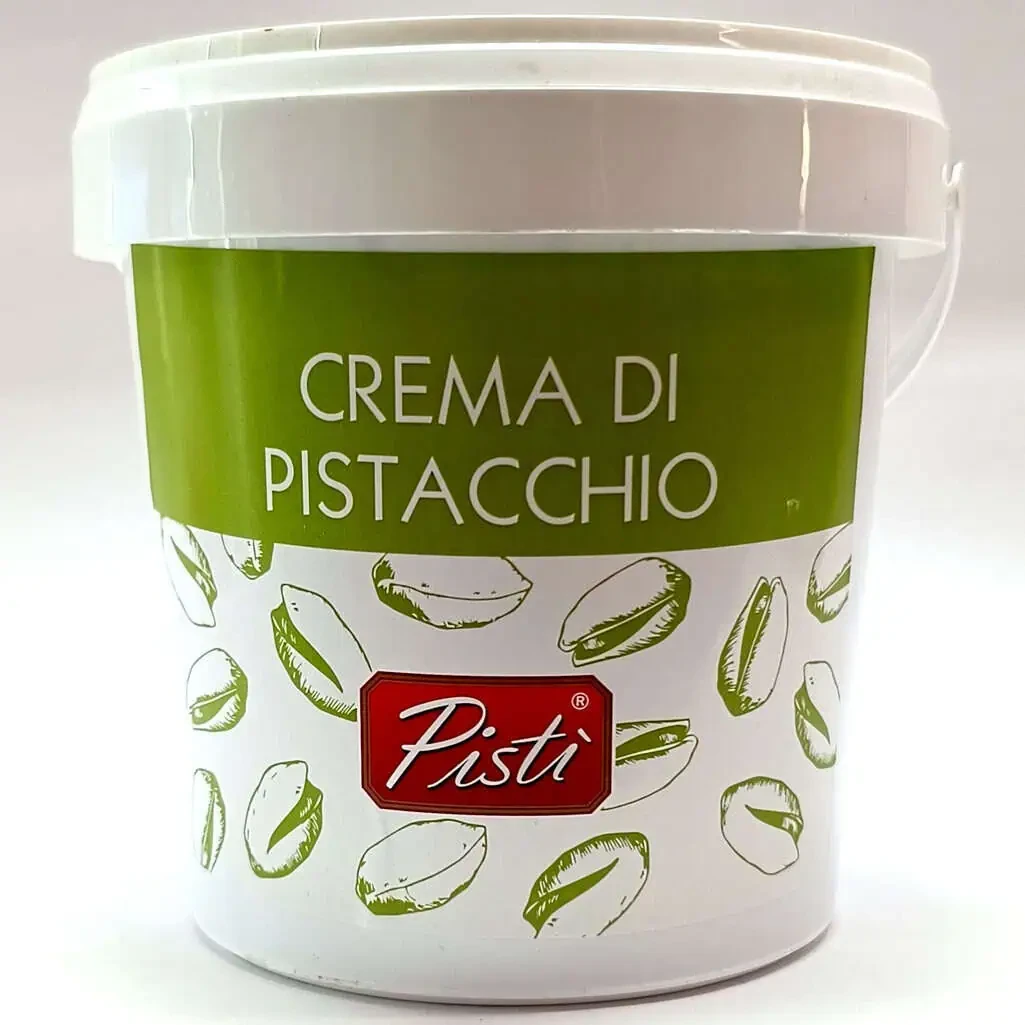 Крем фісташковий PISTI Crema Spalmabile al Pistacchio 1000г — 45% натуральних фісташок з Італії, фото 1