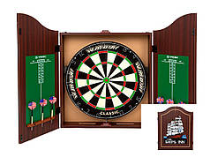 Дартс з кабінетом мішень 45см сизаль Winmax The Ships Inn 6 дротиків