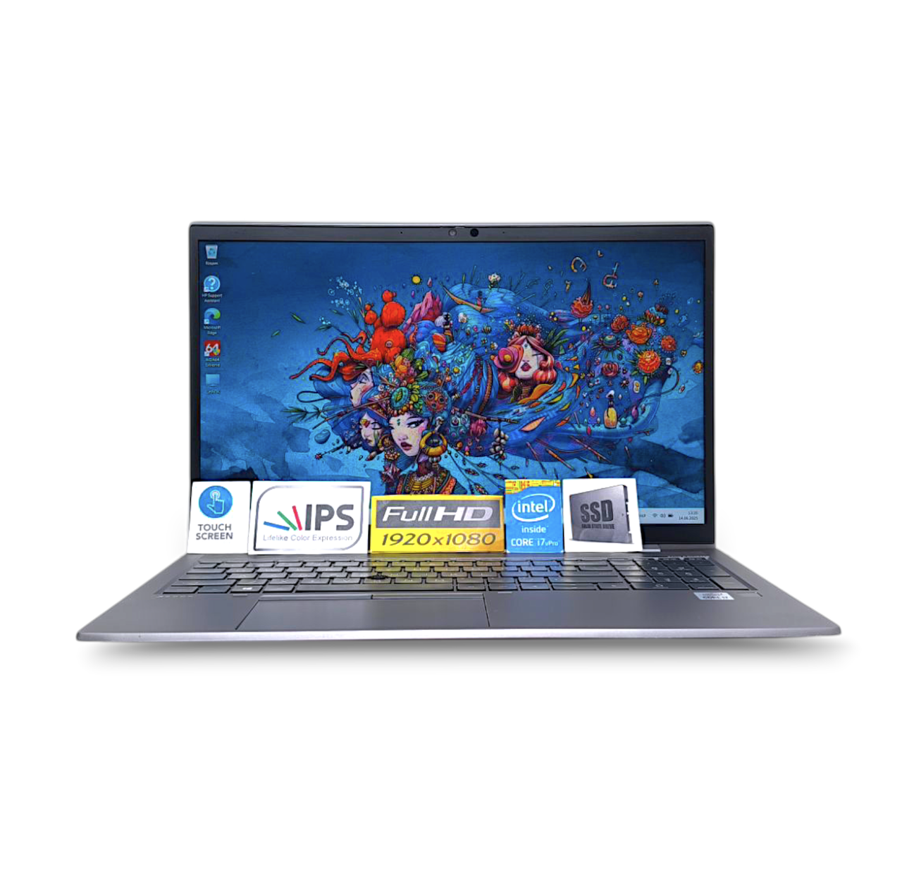 Ноутбук HP  ZBook Firefly G7 15.6'' FHD IPS Touch i7-10510U Ram 32GB SSD512GB Ram Intel UHD Graphics