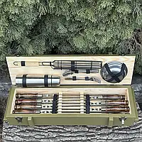 Подарунковий набір Комбат оливковий