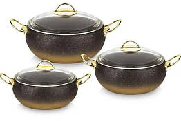 Набір посуду 6 предметів O.M.S 3031-Gold, 8533481 — 455