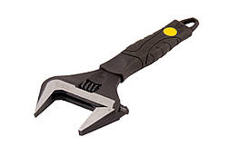 Ключ розвідний MASTERTOOL 200 мм 0-38 мм з погумованою ручкою Cr-V 76-0322, 7232763 — 635