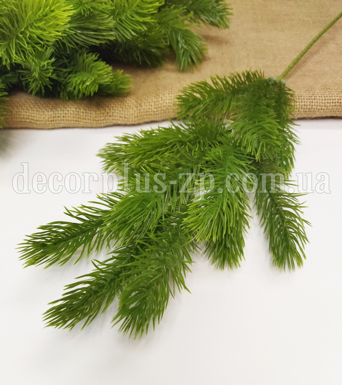 Гілка - хвоя декоративна 47см, фото 1