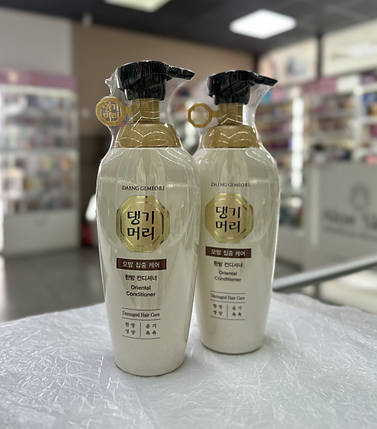 Трав'яний кондиціонер для пошкодженого волосся Daeng Gi Meo Ri Oriental Conditioner For Damaged Hair 500мл, фото 3