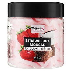 Батер-суфле для обличчя і тіла Top Beauty Butter Souffle Полуниця 150 мл (4820169180865), 8813731 — 159