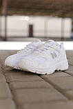 Білі шкіряні жіночі кросівки New Balance 530 • White • / Демісезонні Нью Беланс 530 Сітка, фото 4