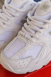 Білі шкіряні жіночі кросівки New Balance 530 • White • / Демісезонні Нью Беланс 530 Сітка, фото 3