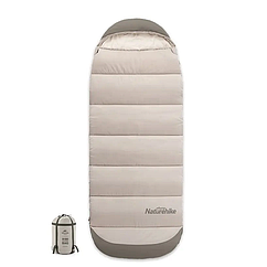 Спальний мішок з капюшоном Naturehike B400 NH21MSD11 Правий 220x85 см Зелений (2238281129), 8831768 — 888