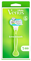 Станок для гоління Gillette Venus Extra Smooth жіночий, з 1 змінним картриджем