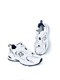 Білі текстильні чоловічі кросівки New Balance 530 Silver / Демісезонні Нью Беланс 530 Сітка, фото 9