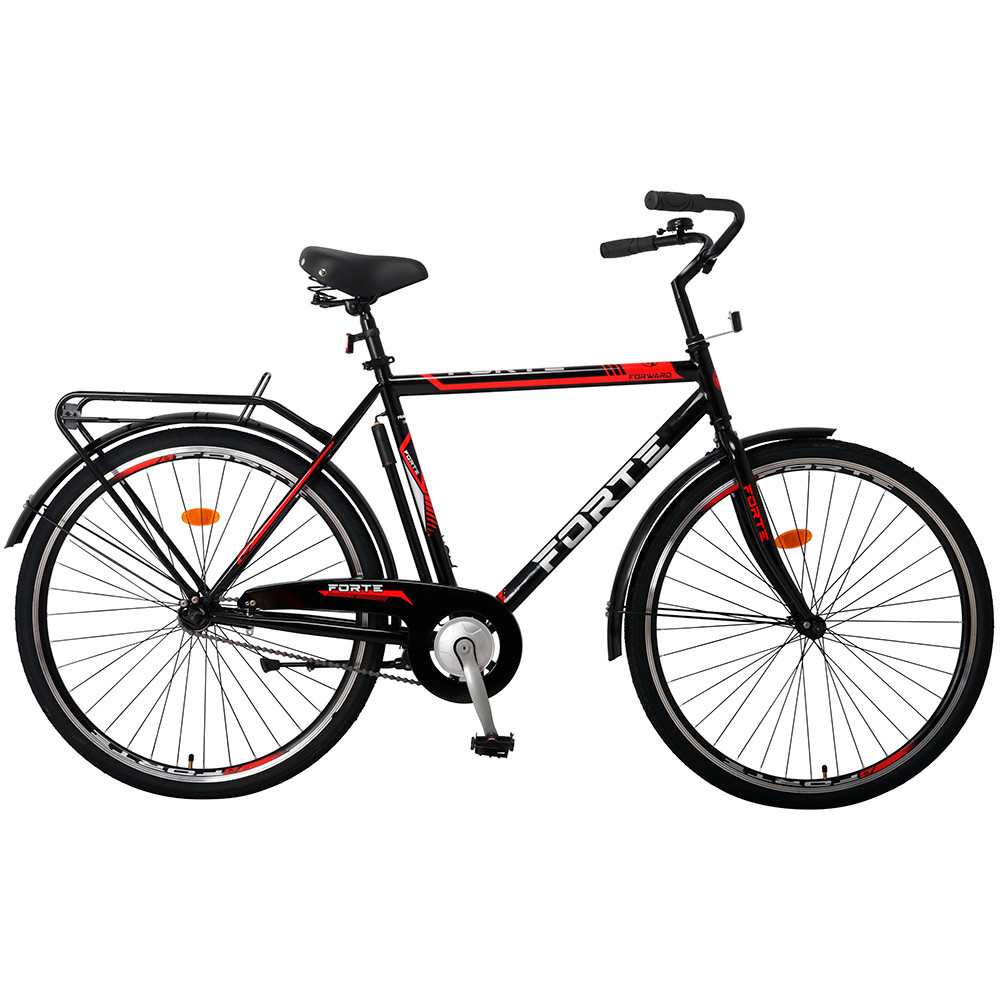 Велосипед FORTE FORWARD сталь.рама 22", колеса 28", чорний