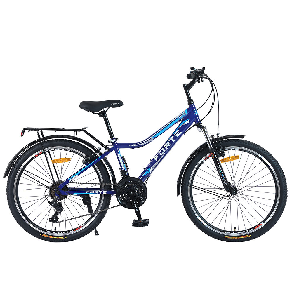 Велосипед FORTE STARK сталь.рама 13", колеса 24", блакитний