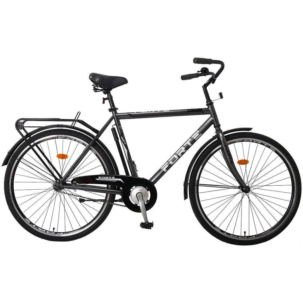 Велосипед FORTE FORWARD сталь.рама 22", колеса 28", сірий