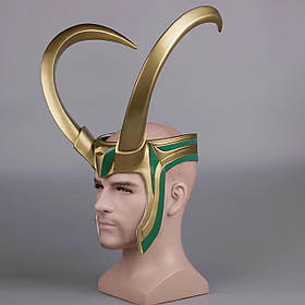 Шолом Локі, Тор: Рагнарек, Loki Laufeyson, маска шолом для косплея (знімні роги)