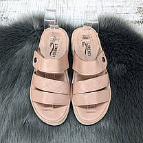 Шльопанці жіночі L.Trendy рожеві еко-шкіра 4984, фото 5