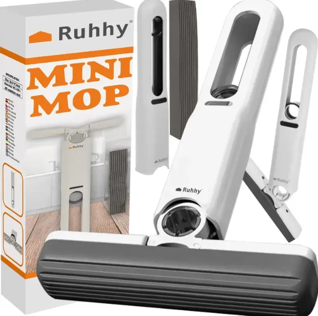 Компактна мінішвабра для миття вікон Ruhhy 24345