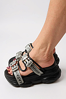 Шльопанці сабоТедді на товстій високій платформі