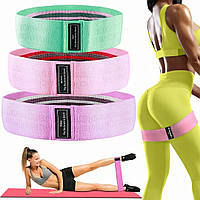 Великі гумки для спорту (3 шт.) Тренажер гумка для ніг, Гумка для тренування ніг, Гумка еспандер для розтяжки, ETB