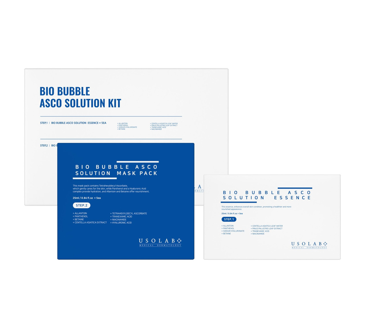 Набір для карбоксітерапії Usolab Bio Bubble Asco Solution Kit 5 процедур, фото 1