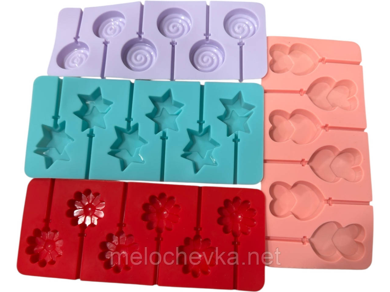 Форма силіконова для приготування льодяники 23.5*9.5см