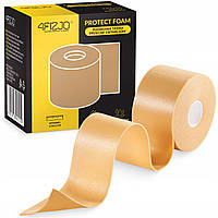 Захисна стрічка від натирання 4FIZJO Protect Foam 5 см x 4.5 м для пальців та п'яти Beige (P-5905973401555)