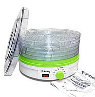 Дегідратор для овочів і фруктів, Сушарка для фруктів пастила, Універсальна сушарка для грибів і ягід, ETB