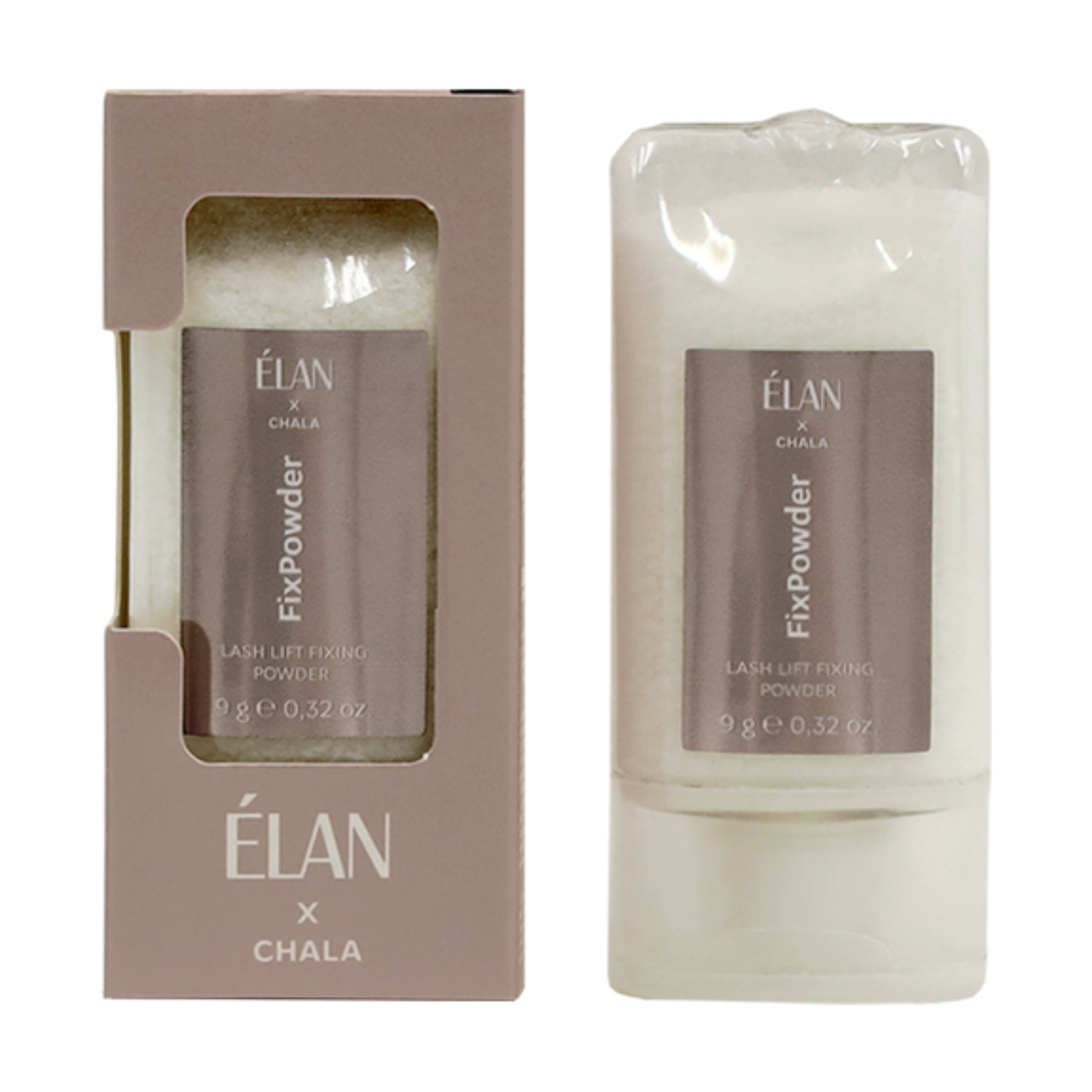 ELAN FixPowder - Фіксуюча пудра для ламінування вій, 9г