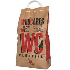 Компулятор, що мнеться, в котячий туалет Who Cares WC Clumping 10 кг (5200357800130), 7802334 — 248