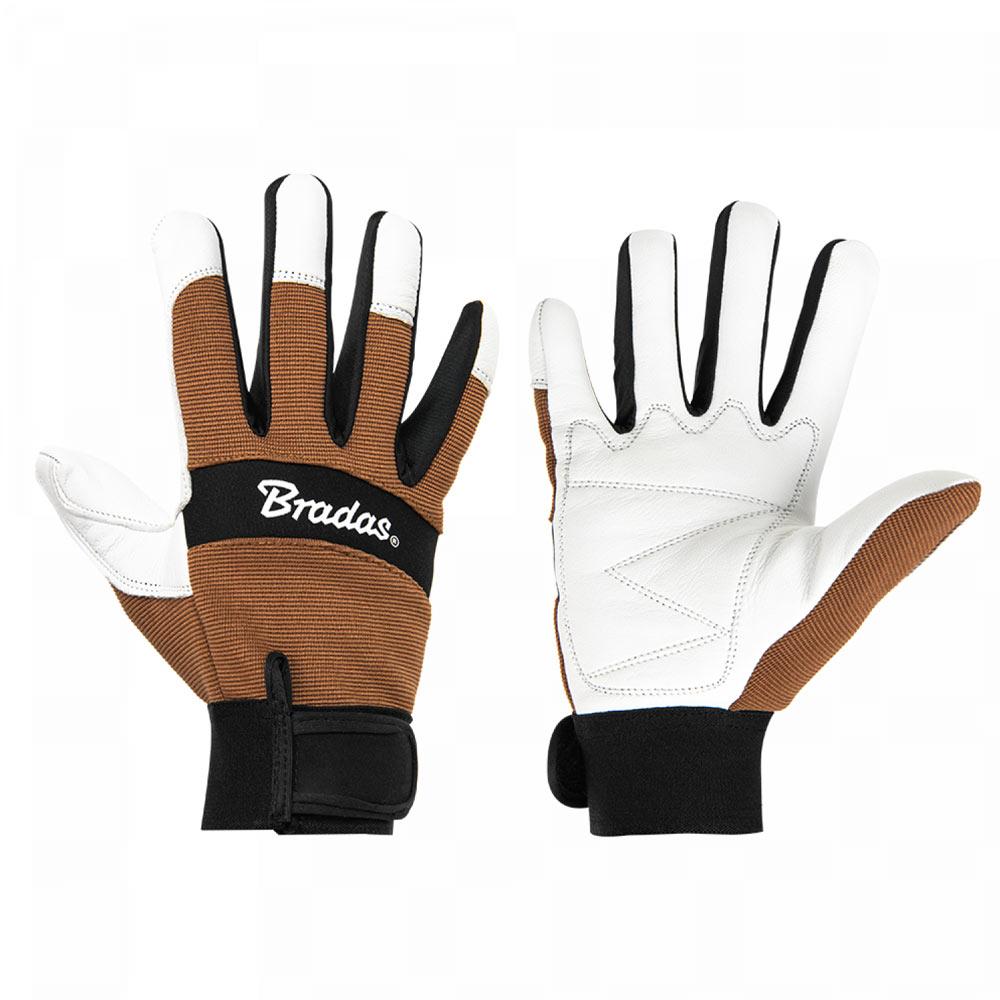 Рукавички захисні Tech Leather, шкіряні, блістер,
розмір 10, RWTL10, фото 1