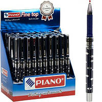 Від 50 шт. Ручка масляна   PIANO PT-281 синя  купити дешево оптом в інтернет-магазині