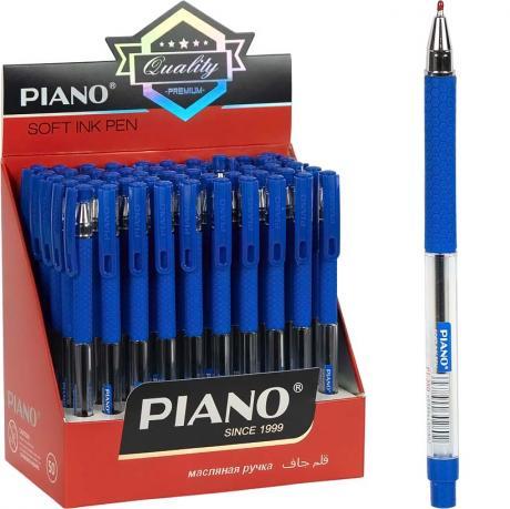 Від 50 шт. Ручка масляная PIANO PT-350 синяя купити дешево оптом в інтернет-магазині