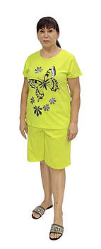 Бавовняний літній костюм футболка та шорти