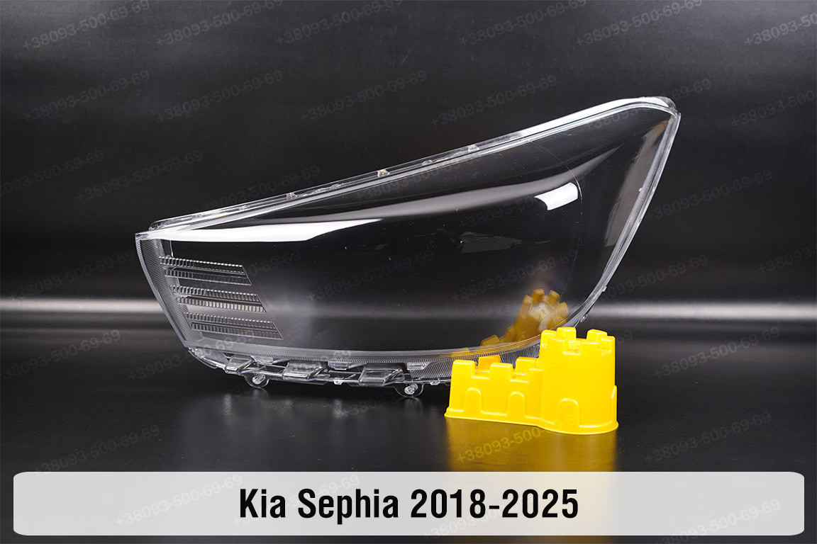 Скло фари Kia Sephia (2018-2025) ліве