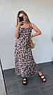 Сарафан ЛІТО ШТАПЕЛЬ р.42-52 Мокко HARISMA 558, фото 4