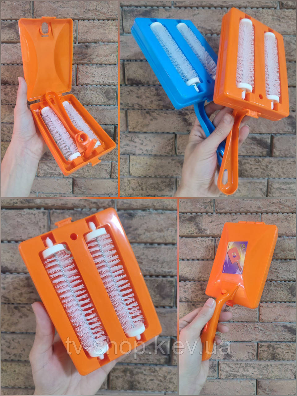 Щітка для автоматичного збирання крихт і пилу з килимів і диванів, фото 1