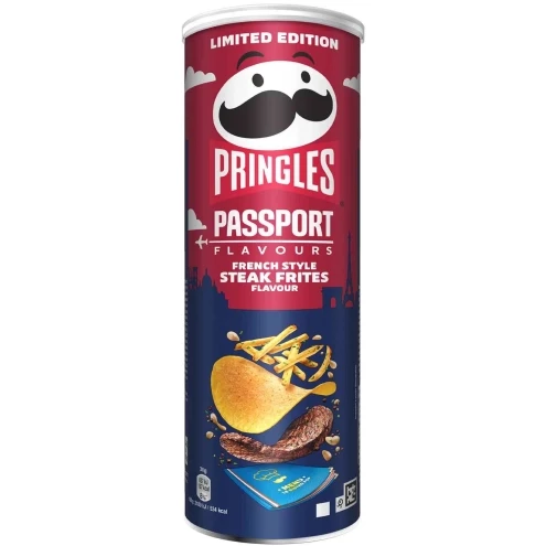 Чіпси Pringles Steak Frites, 165г