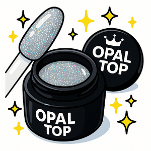 Топові покриття з блискітками