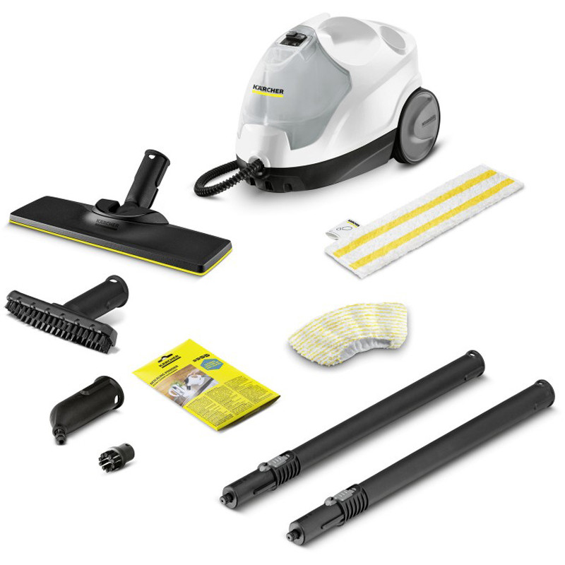 Пароочисник Karcher SC 4 EasyFix (1.512-630.0) ( білий з чорним ) 38159 DS, фото 1