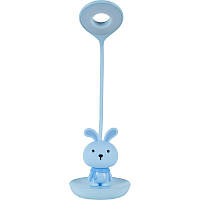 Настільна лампа LED з акумулятором Kite Bunny блакитний 5 режимів світла (K24-492-1-3)