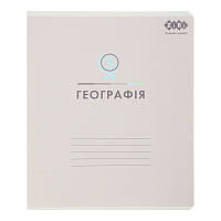 Предметний зошит ZiBi Географія (Pastel) 48 арк. клітинка вибір. УФ лак + тисн. фольгою  (ZB.1701-09)